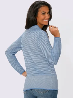 Collection L Pulls<Pull à col montant 50% coton