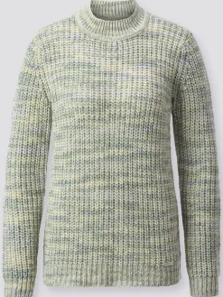 Collection L Pulls<Pull à col montant bel aspect chiné