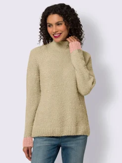 Linea Tesini Pulls<Pull à col montant fil bouclé