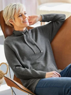 Best Connection Pulls<Pull à col montant large col montant avec coulisse