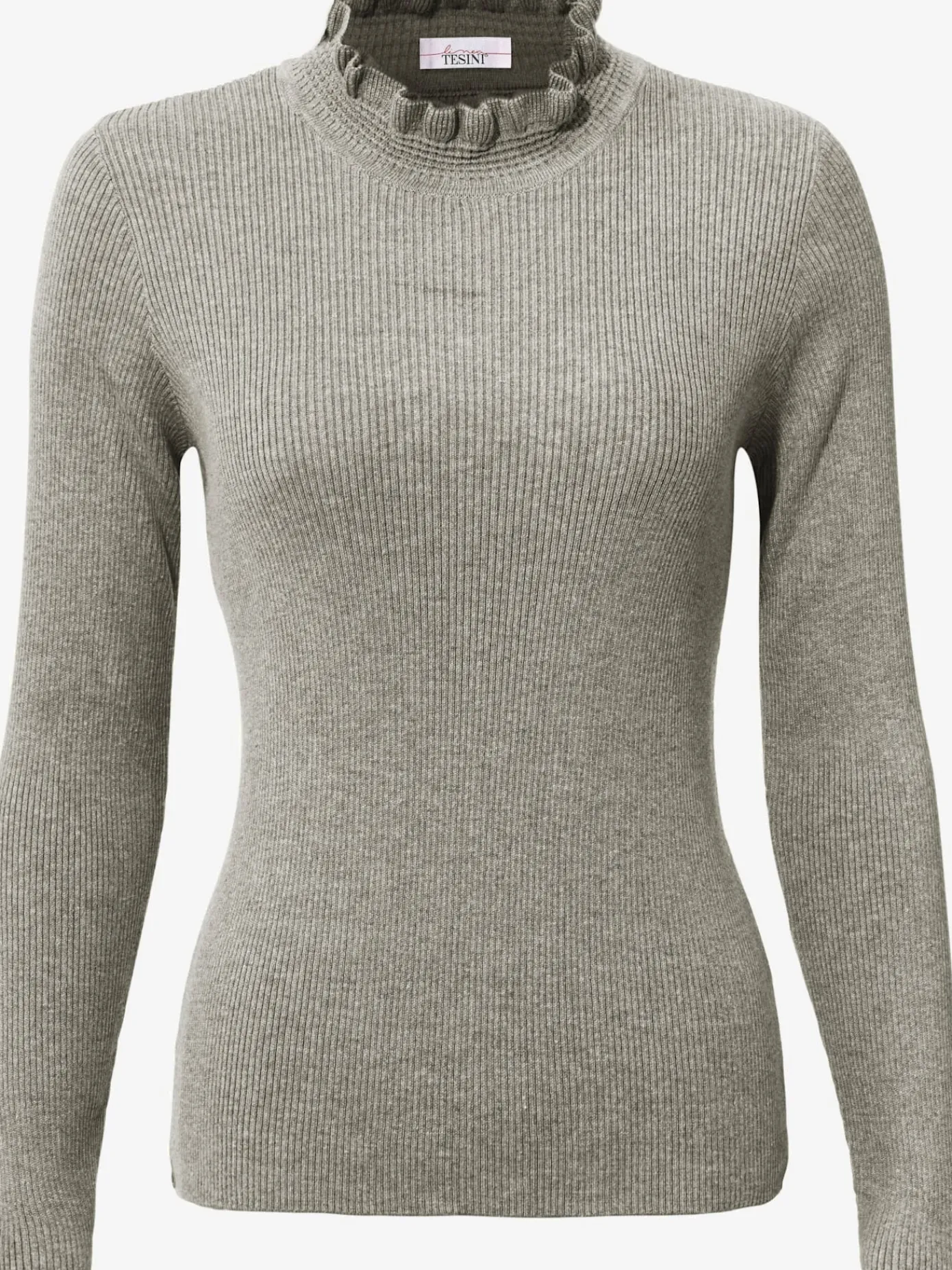 Linea Tesini Pulls<Pull à col montant look tendance