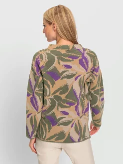 Rick Cardona Pulls<Pull à col montant motif jacquard tendance