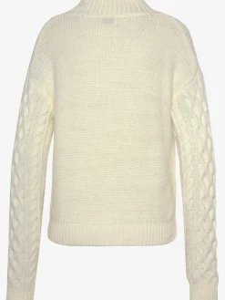 Buffalo Pulls<Pull à col montant motif torsadé tendance devant et aux manches