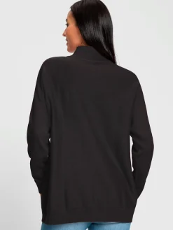 Rick Cardona Pulls<Pull à col montant pur coton