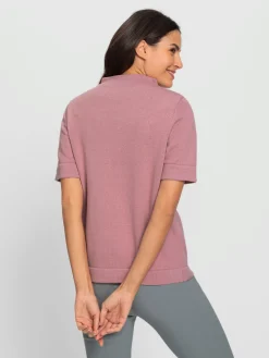 Pulls<Pull à col montant pur coton