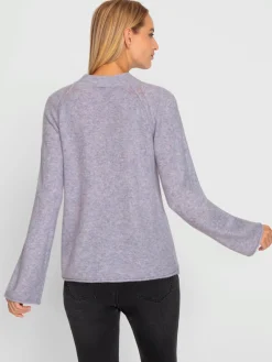 Rick Cardona Pulls<Pull à col montant qualité chinée