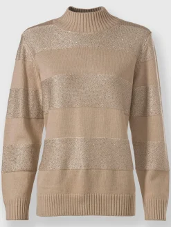 Rick Cardona Pulls<Pull à col montant rayures tendance