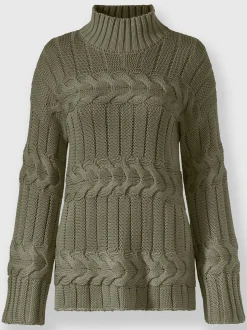 Rick Cardona Pulls<Pull à col montant superbe mélange de motifs tricotés