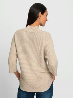 Rick Cardona Pulls<Pull à col montant tricot côtelé moderne