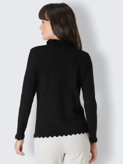 CREATION L PREMIUM Tenues De Cérémonie|Pulls<Pull à col montant ultra-doux avec modal