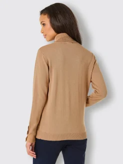 CREATION L PREMIUM Pulls<Pull à col roulé 30% laine vierge (mérinos)