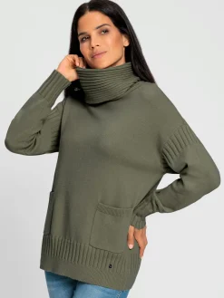 Rick Cardona Pulls<Pull à col roulé grand col roulé