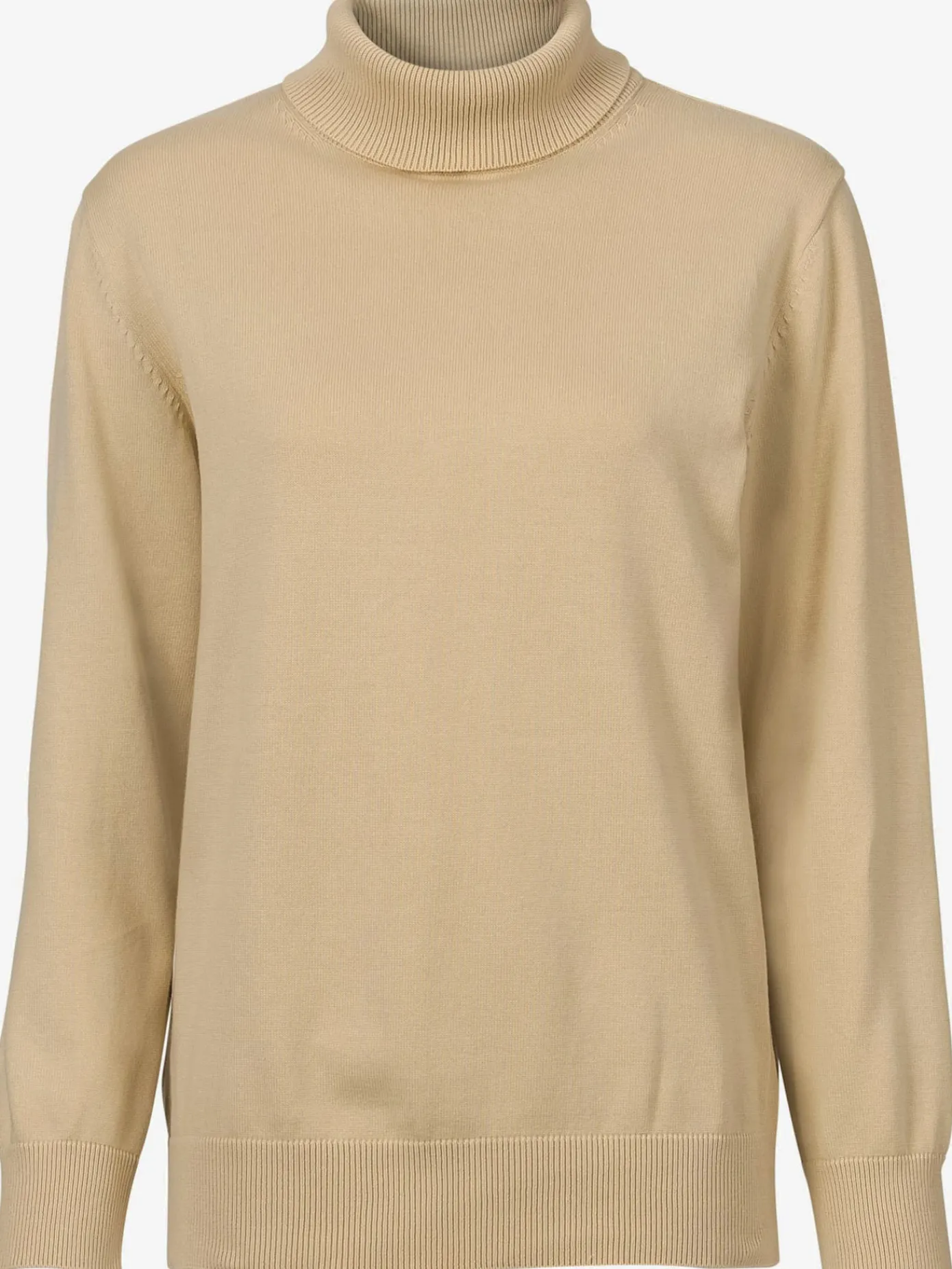 Collection L Pulls<Pull à col roulé pur coton