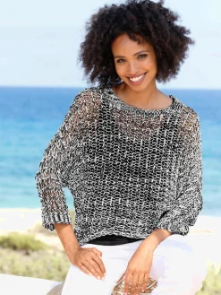 Linea Tesini Pulls<Pull 2 en 1 avec débardeur en jersey