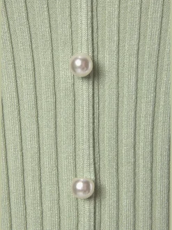 LASCANA Pulls<Pull à encolure en v pull affinant avec patte de boutonnage