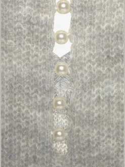 LASCANA Pulls<Pull à encolure en v pull en tricot avec perles