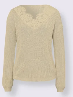 Linea Tesini Pulls<Pull à encolure en v pur coton