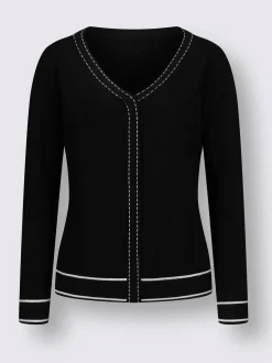 Creation L Pulls<Pull à encolure en v tricot fin et doux