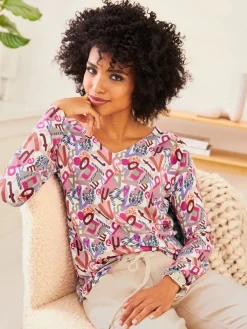 Linea Tesini Pulls<Pull à encolure en v viscose