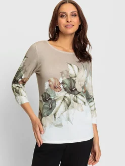 Fair Lady Pulls<Pull à manches 3/4 60% viscose