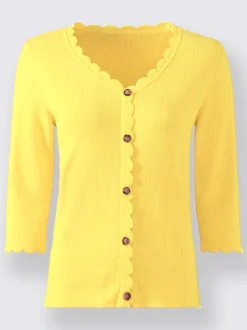 Tenues De Cérémonie<Pull à manches 3/4 fausse patte de boutonnage