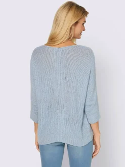 Linea Tesini Pulls<Pull à manches 3/4 fil fantaisie léger