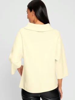 Rick Cardona Pulls<Pull à manches 3/4 large col à revers