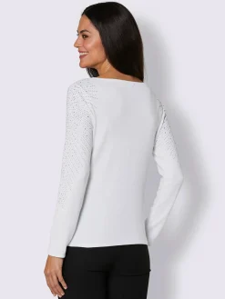 CREATION L PREMIUM Tenues De Cérémonie|Pulls<Pull à manches 3/4 mélange de qualité