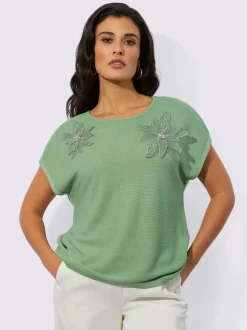 Creation L Pulls<Pull à manches courtes 42% viscose