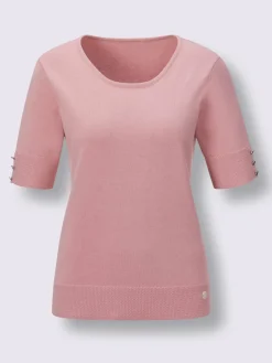 CREATION L PREMIUM Pulls<Pull à manches courtes coton 100% qualité mercerisée