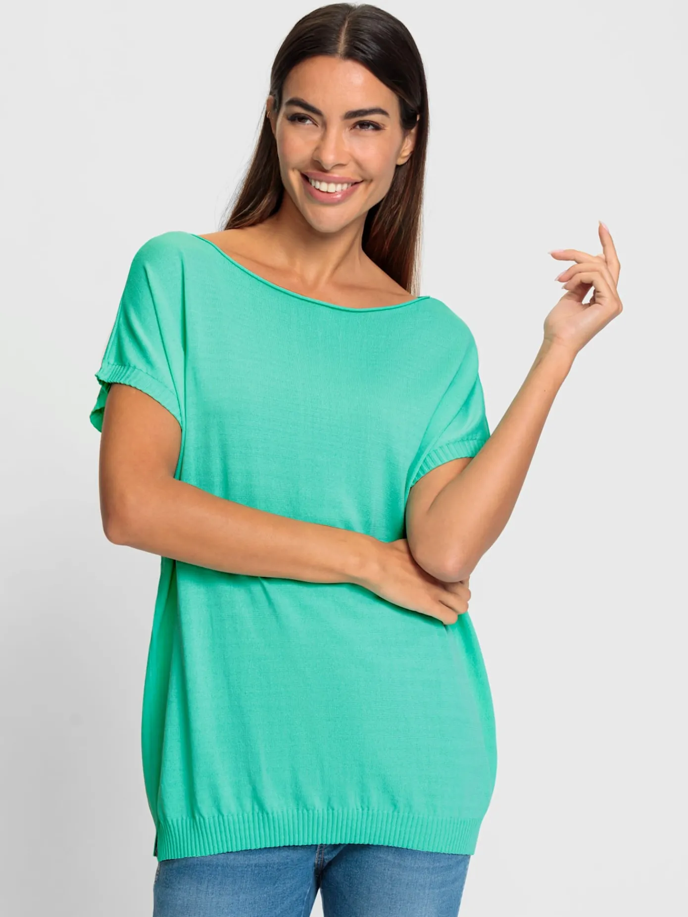 Rick Cardona Pulls<Pull à manches courtes coupe ample