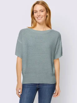 Linea Tesini Pulls<Pull à manches courtes encolure ronde