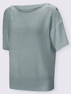 Linea Tesini Pulls<Pull à manches courtes encolure ronde