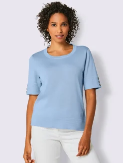 CREATION L PREMIUM Tenues De Cérémonie<Pull à manches courtes qualité coton doux sur la peau