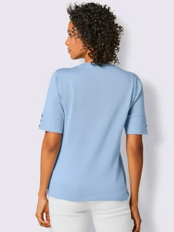 CREATION L PREMIUM Tenues De Cérémonie<Pull à manches courtes qualité coton doux sur la peau