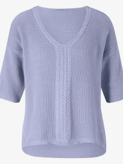 Linea Tesini Pulls<Pull à manches courtes superbe mélange tricoté