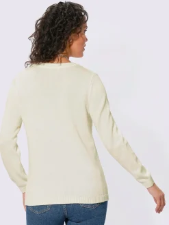 Collection L Pulls<Pull à manches longues 50% coton