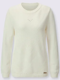 Collection L Pulls<Pull à manches longues 50% coton