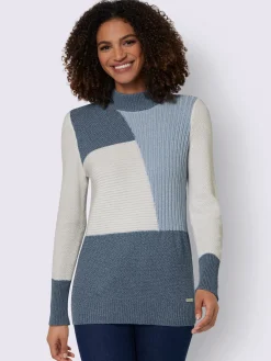 Collection L Pulls<Pull à manches longues 50% coton