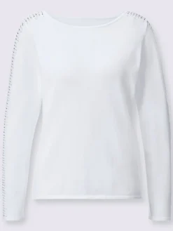 Creation L Pulls<Pull à manches longues avec viscose (ecovero)