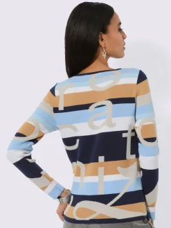 Creation L Pulls<Pull à manches longues avec viscose (ecovero)