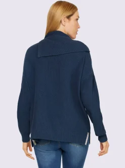 Rick Cardona Pulls<Pull à manches longues col à revers élégant