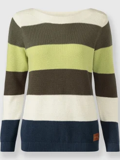 Collection L Pulls<Pull à manches longues pur coton