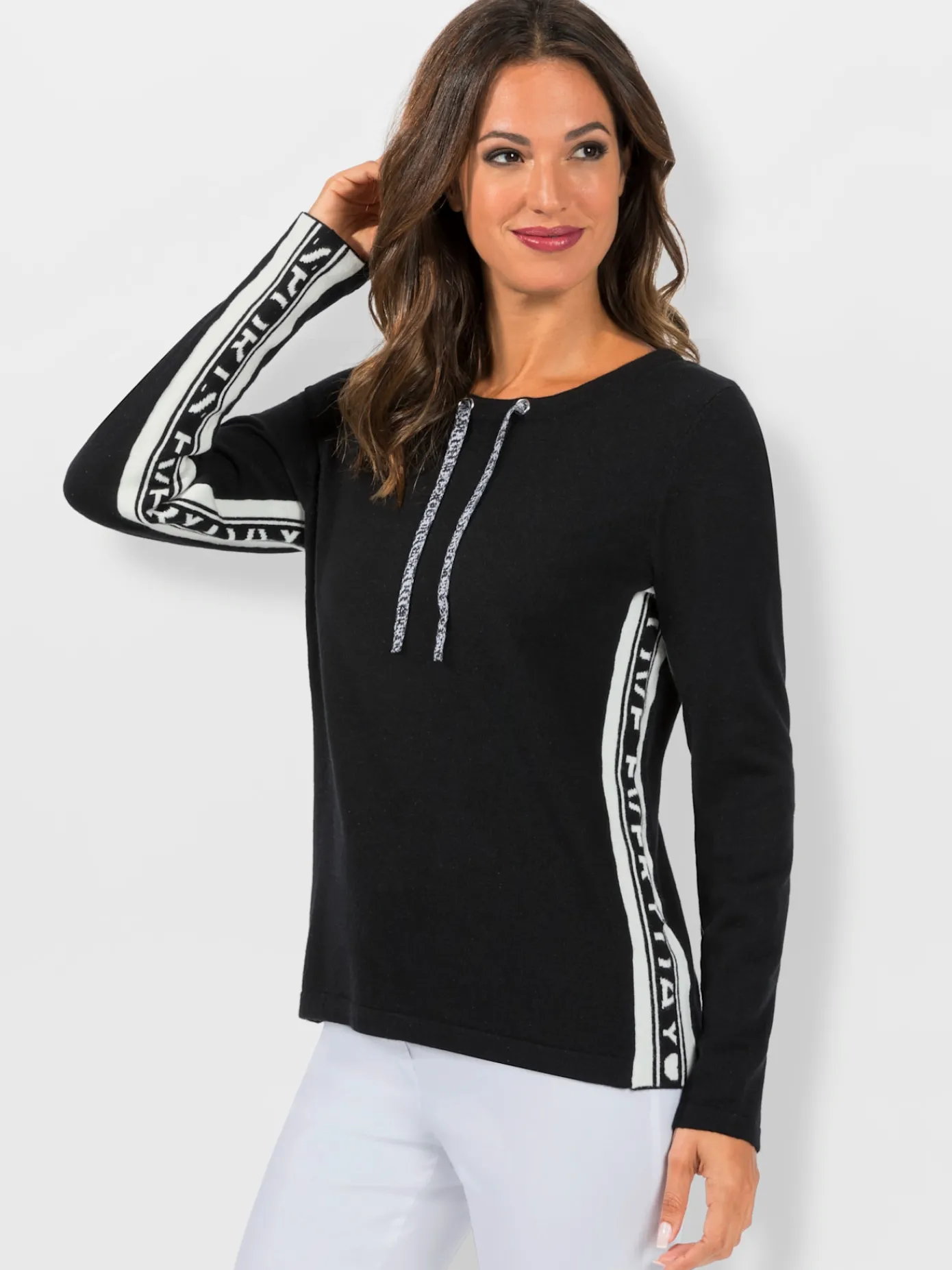 Pulls<Pull à manches longues qualité ultra-douce