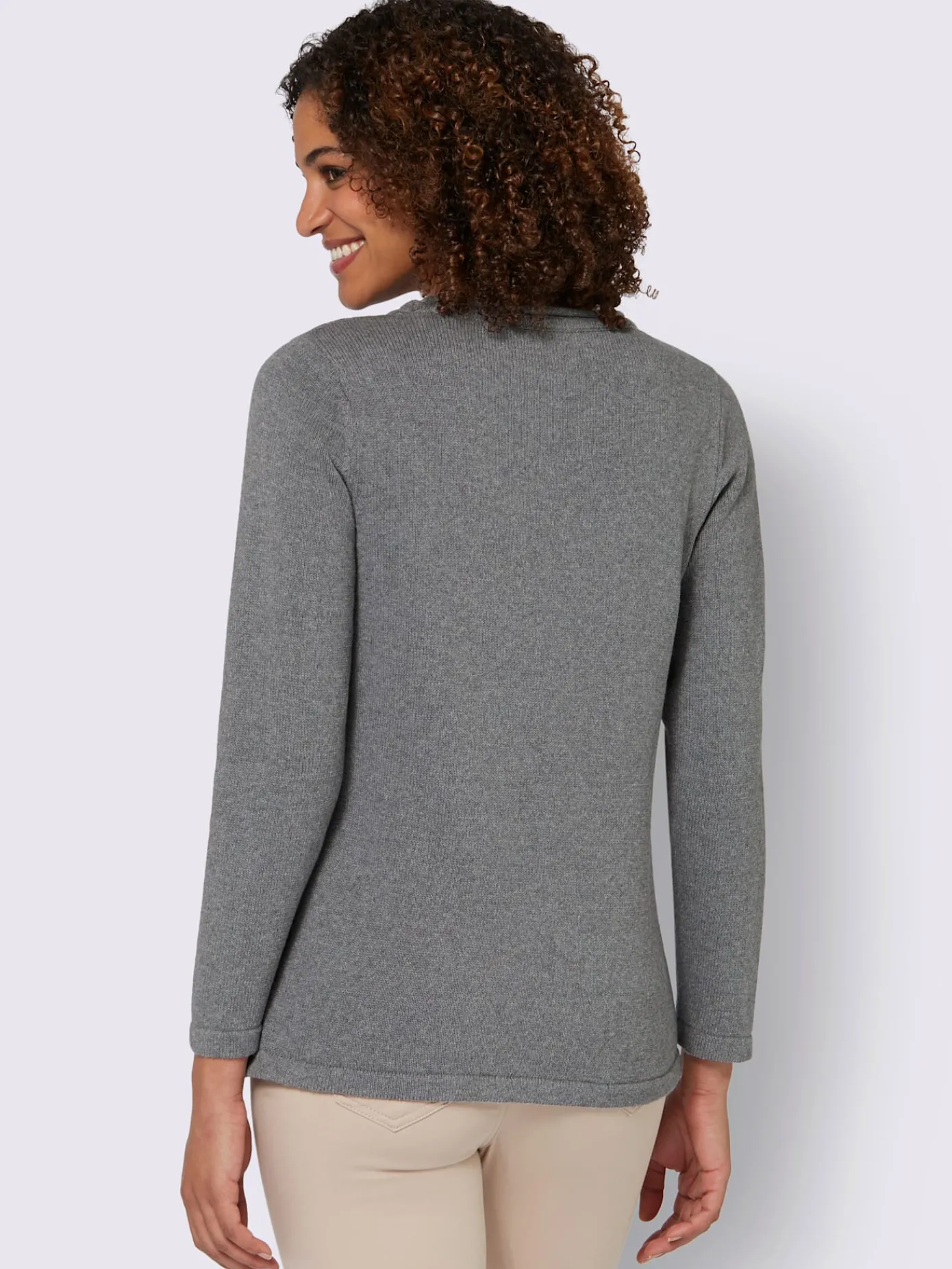 Collection L Pulls<Pull à manches longues qualité coton