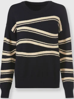 Rick Cardona Pulls<Pull à manches longues superbes rayures