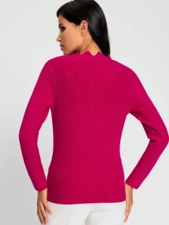 Ashley Brooke Pulls<Pull à manches longues superbe aspect cache-cœur