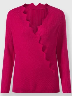 Ashley Brooke Pulls<Pull à manches longues superbe aspect cache-cœur