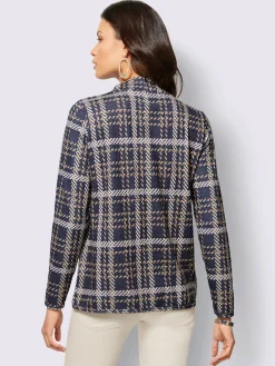 Creation L Pulls<Pull à manches longues tricot jacquard élégant