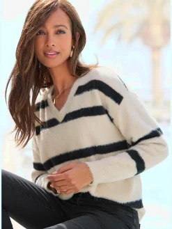 LASCANA Pulls<Pull à rayures